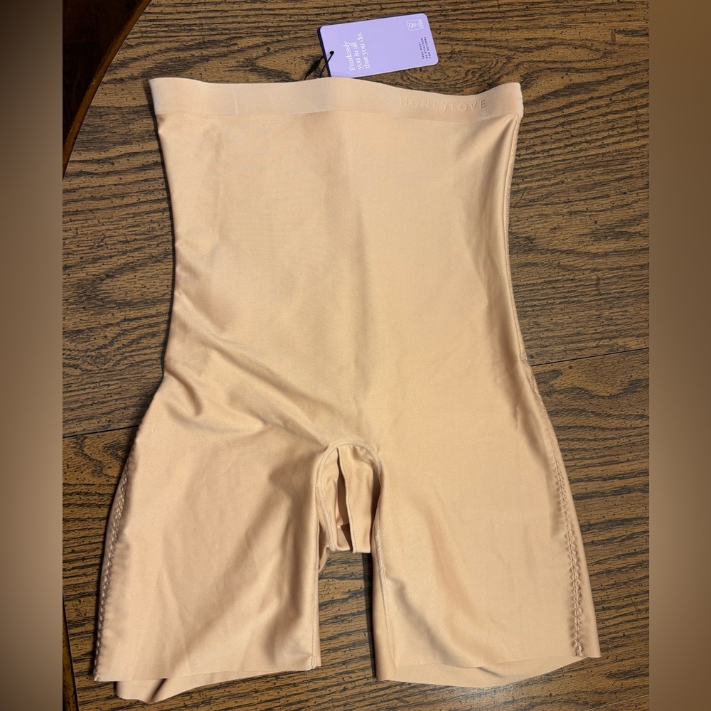NWT Honeylove No-Show high-waist short Large